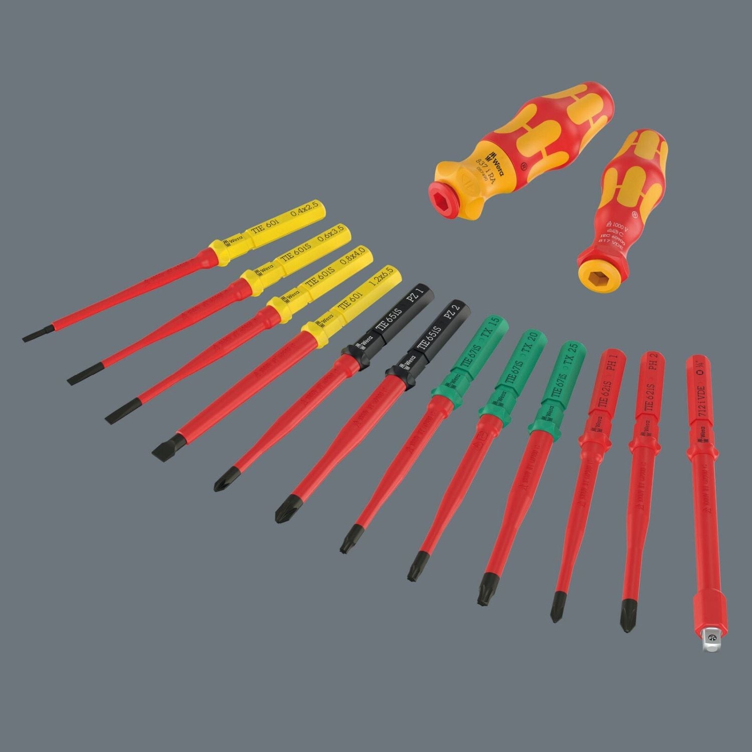 Wera Kraftform Kompakt VDE 24 Allrounder Set 1, 25-Pieces