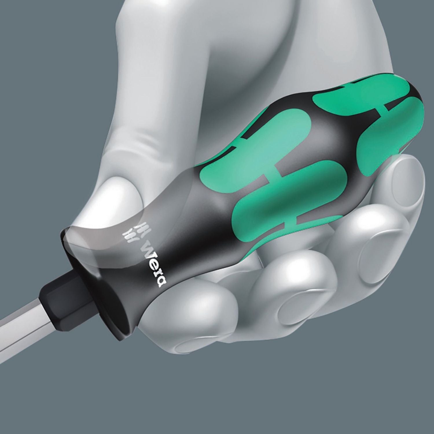 Wera 334 Sk Screwdriver For Slotted Screws, 1.6x9x150-mm.