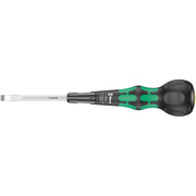 Wera 1834 Kraftform Ball-Grip Slotted Screwdriver - Workshop Blade, 1x6x100-mm.
