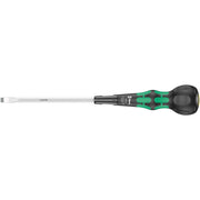Wera 1834 Kraftform Ball-Grip Slotted Screwdriver - Workshop Blade, 1x6x150-mm.