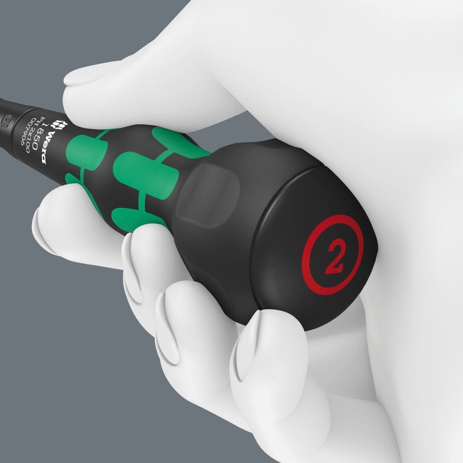 Wera 1850 Ph Kraftform Ball-Grip Phillips-Head Screwdriver, Ph 3x150-mm.