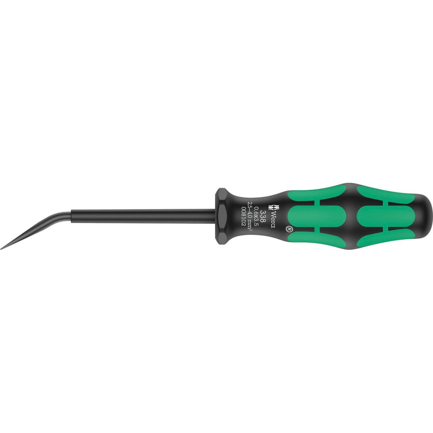 Wera 338 Actuation Tool For Terminal Blocks (Spring Cages), 0.6x3.5x81-mm.