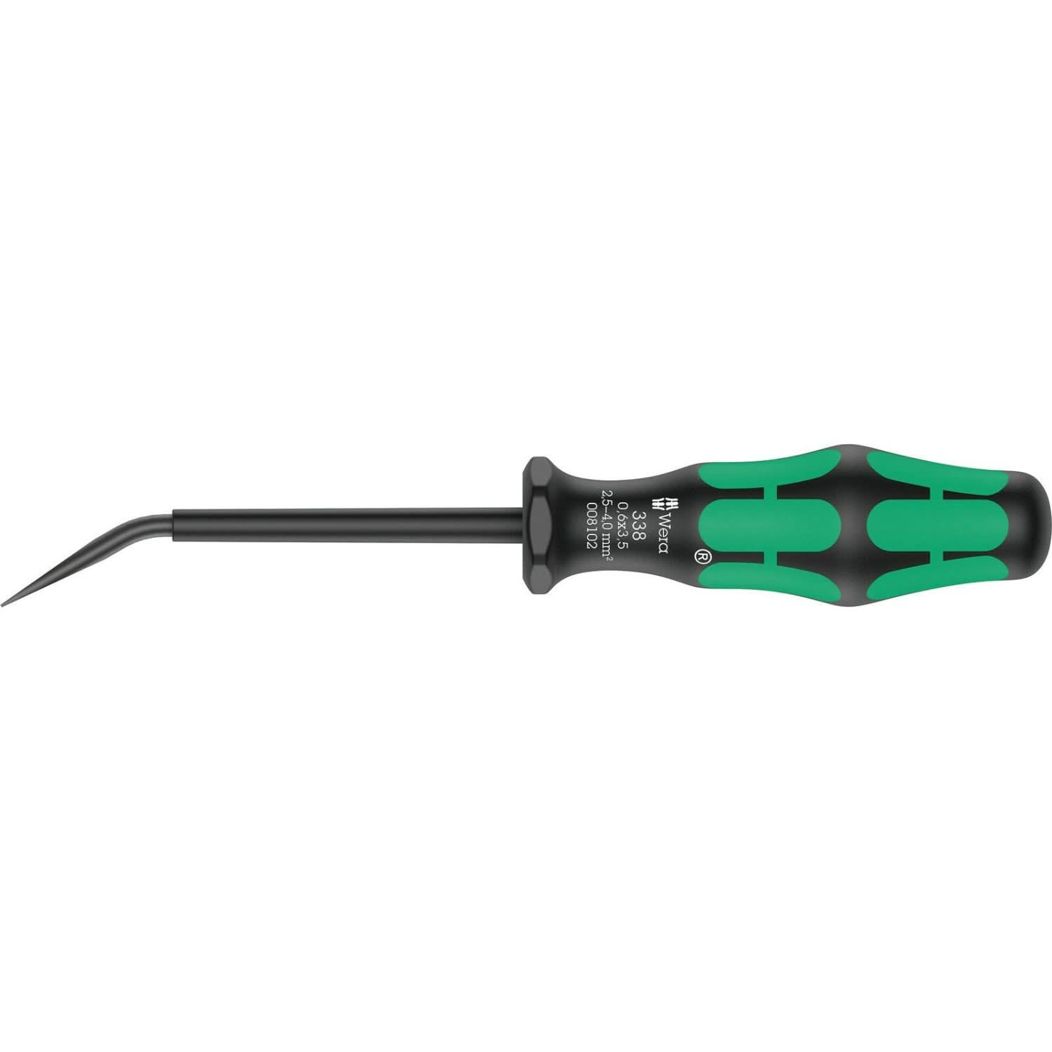 Wera 338 Actuation Tool For Terminal Blocks (Spring Cages), 0.6x3.5x81-mm.