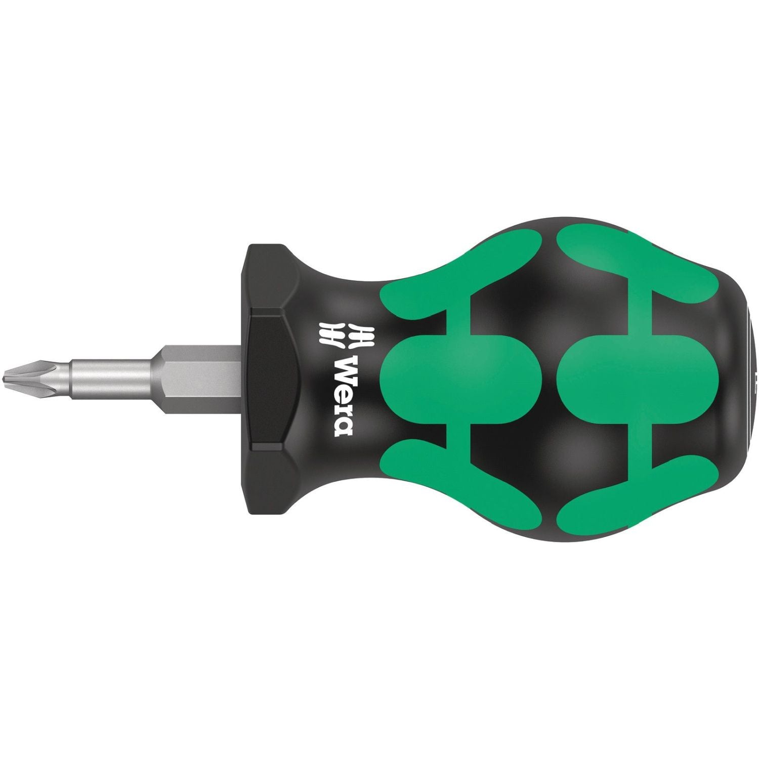 Wera 355 Pz Pozidriv-Head Stubby/Carburetor Screwdriver, Pz 1x25-mm.