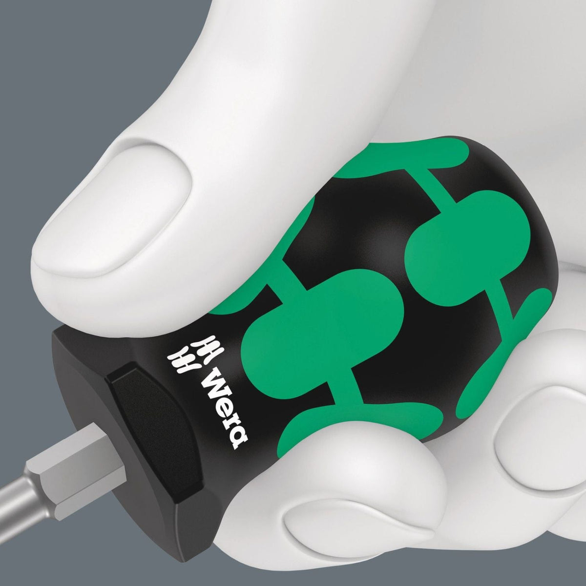 Wera 355 Pz Pozidriv-Head Stubby/Carburetor Screwdriver, Pz 2x25-mm.