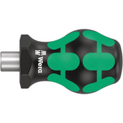 Wera 811/1 Stubby Bitholding Screwdriver, Magnetic, 1/4-in.