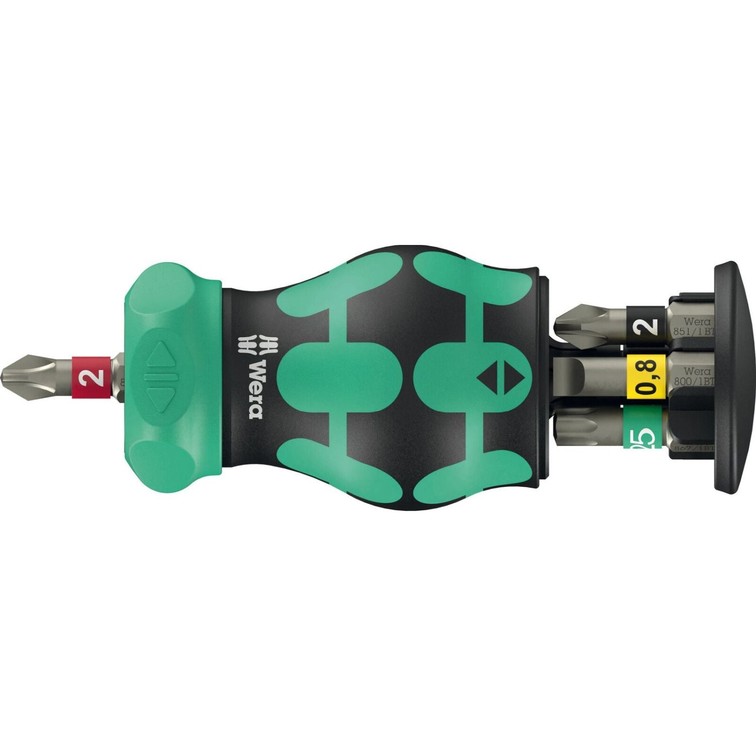 Wera Kraftform Kompakt Stubby Magazine Ra 2, 6-Pieces