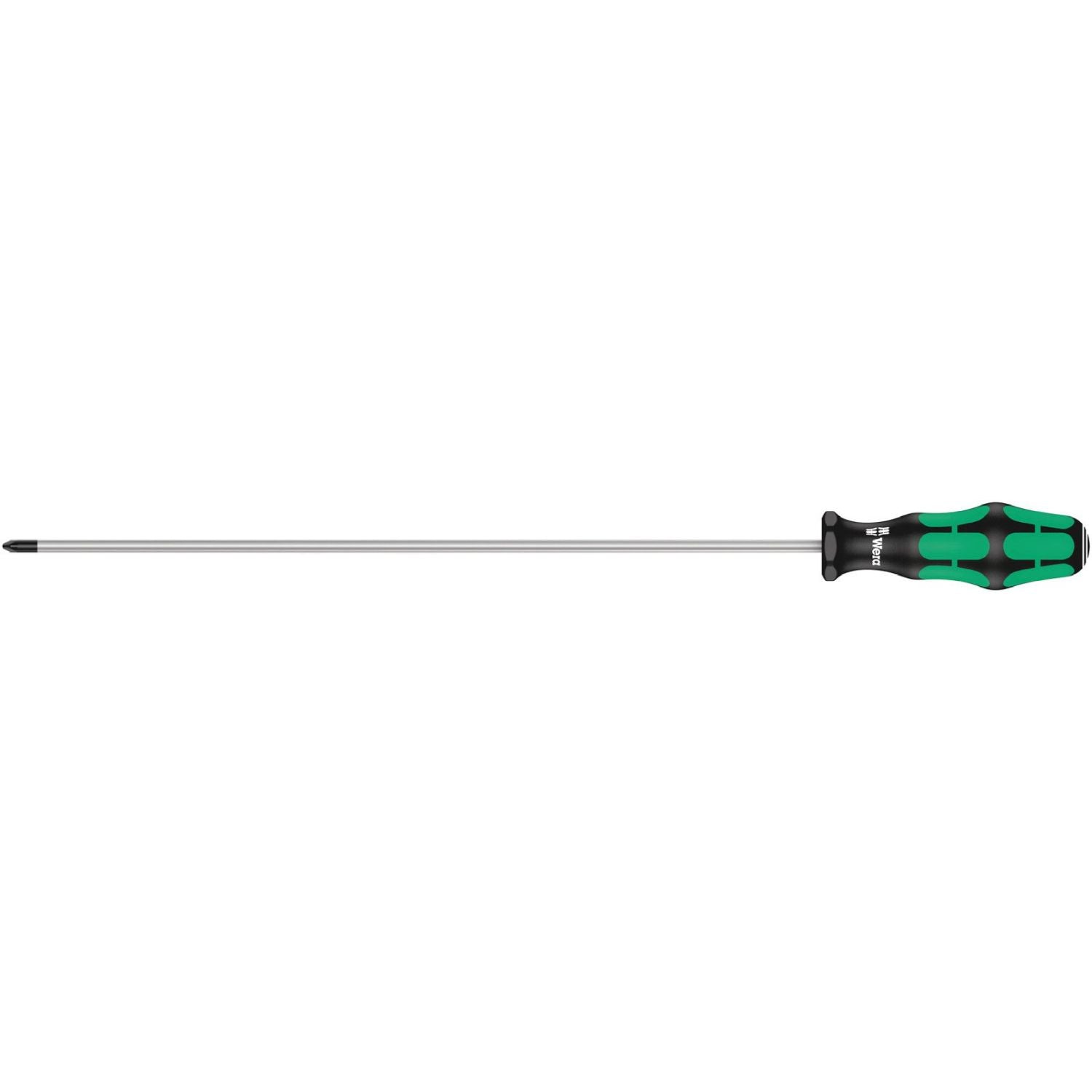 Wera 355 Pz Screwdriver For Pozidriv Screws, Pz 1x300-mm.