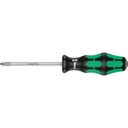 Wera 355 Pz Screwdriver For Pozidriv Screws, Pz 2x100-mm.