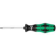 Wera 355 Sk Pz Screwdriver For Pozidriv Screws, Pz 1x80-mm.
