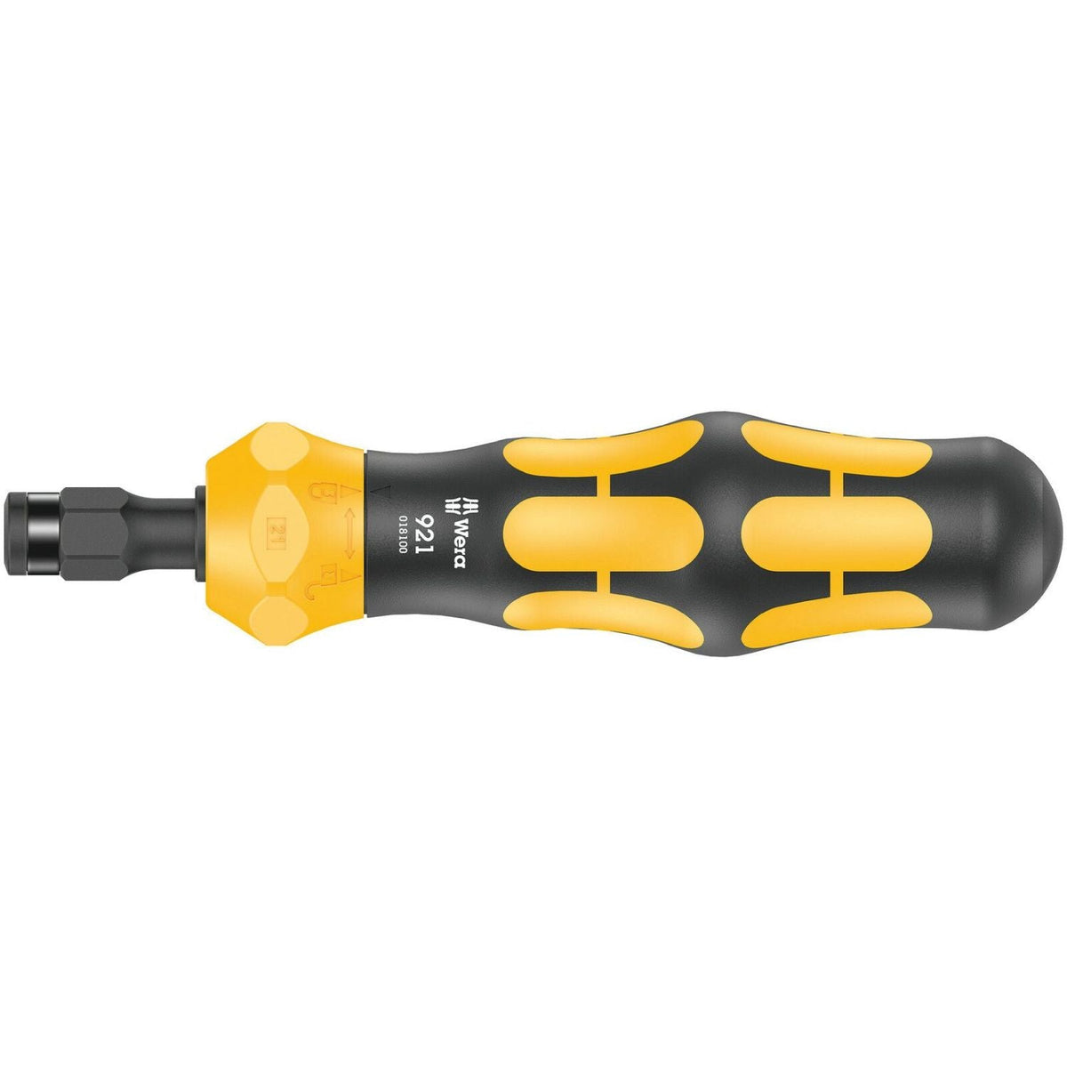 Wera 921 Kraftform Plus Impact Screwdriver - Series 900, 1/4-in.x163.5-mm.