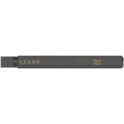 Wera 800 S Slotted Bit For Impact Screwdrivers, 1.2x6.5x70-mm.