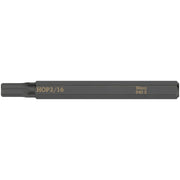 Wera 840 S Hex-Plus Bit For Impact Screwdrivers, 3/16-in.x70-mm.