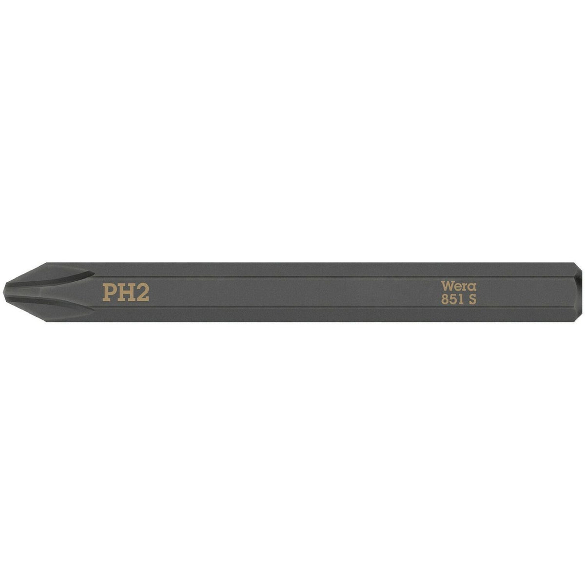 Wera 851 S Phillips Bit For Impact Screwdrivers, Ph 3x70-mm.