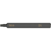 Wera 867 S Torx Bit For Impact Screwdrivers, Torx 15x70-mm.