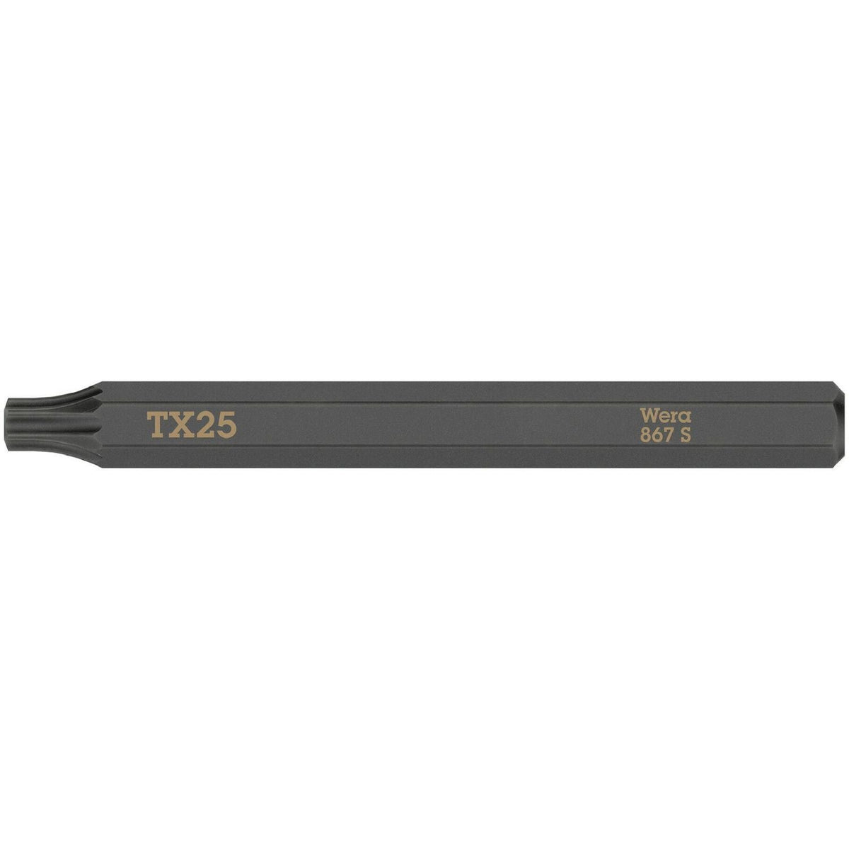 Wera 867 S Torx Bit For Impact Screwdrivers, Torx 40x70-mm.