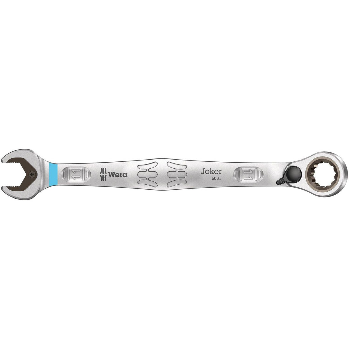 Wera 6001 Joker Switch Ratcheting Combination Wrench, With Switch Lever, 11x165-mm.