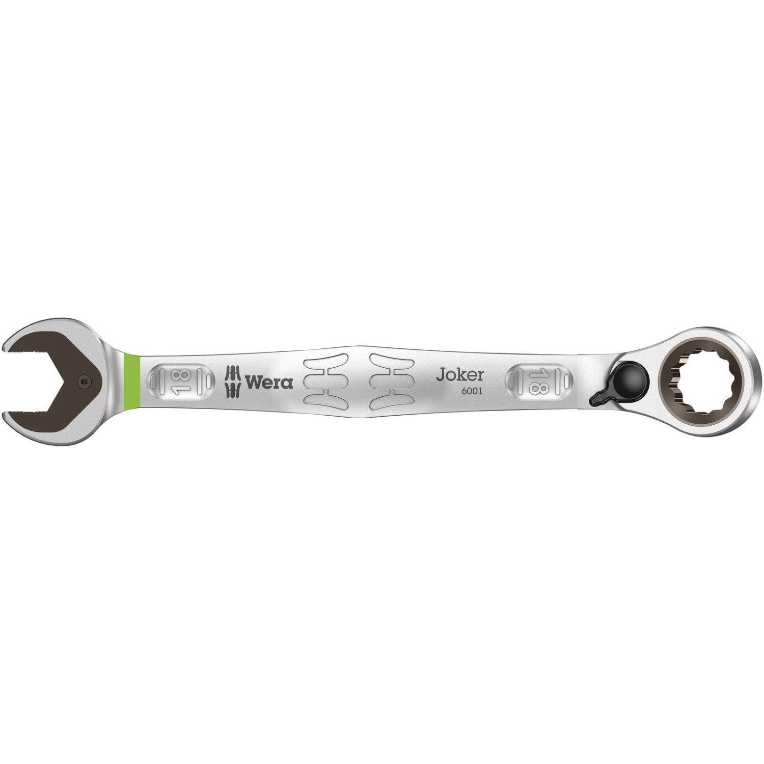 Wera 6001 Joker Switch Ratcheting Combination Wrench, With Switch Lever, 18x234-mm.