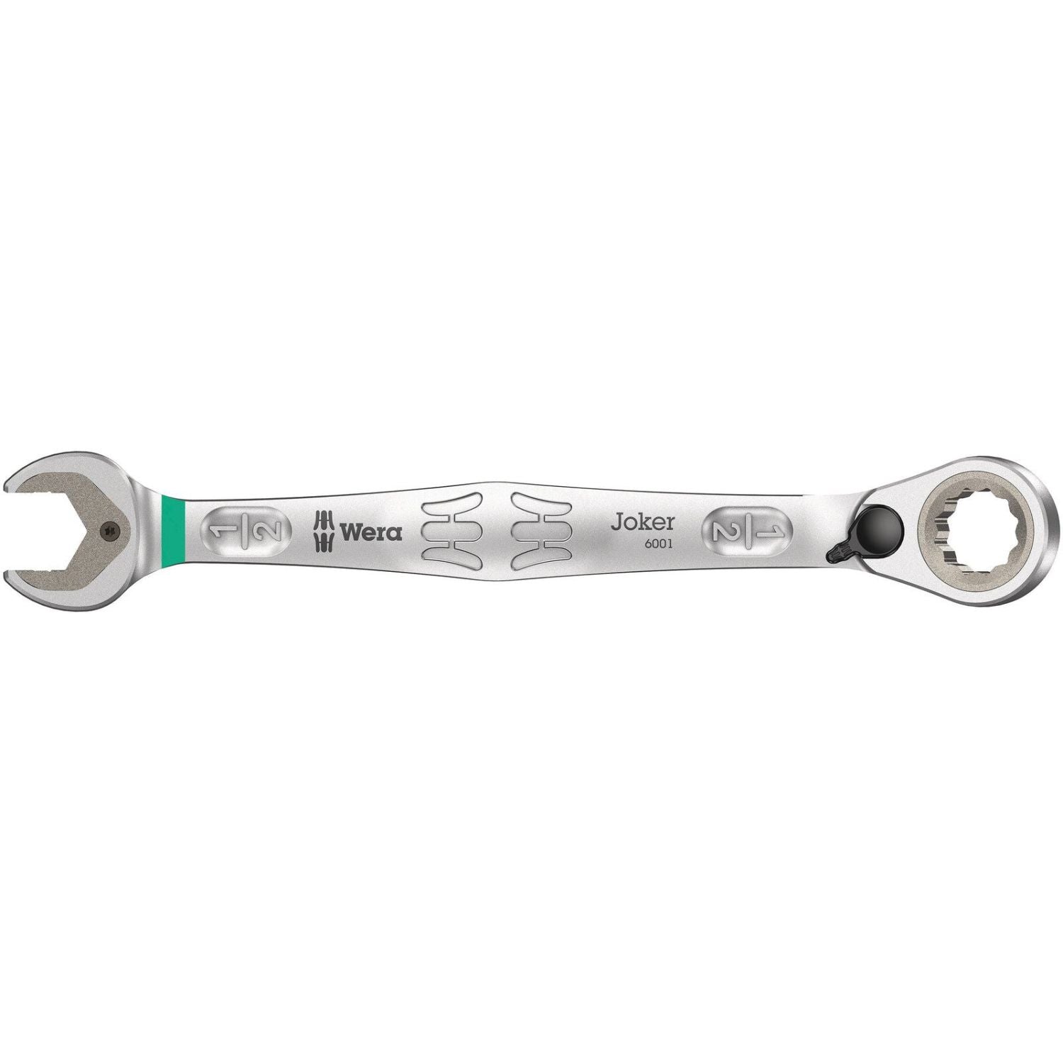 Wera 6001 Joker Switch Ratcheting Combination Wrench, With Switch Lever, Imperial, 11/16-in.x234-mm.