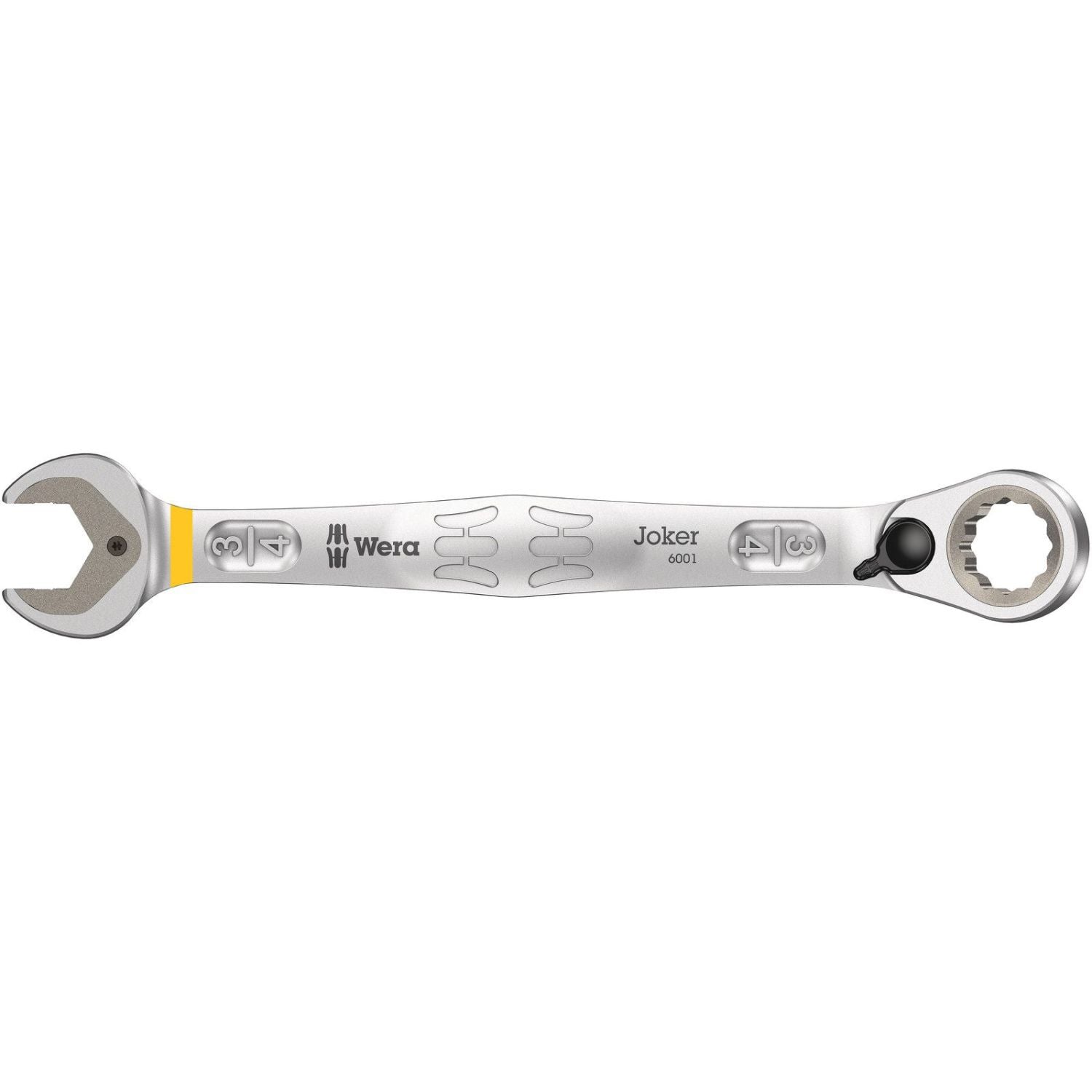Wera 6001 Joker Switch Ratcheting Combination Wrench, With Switch Lever, Imperial, 3/4-in.x246-mm.