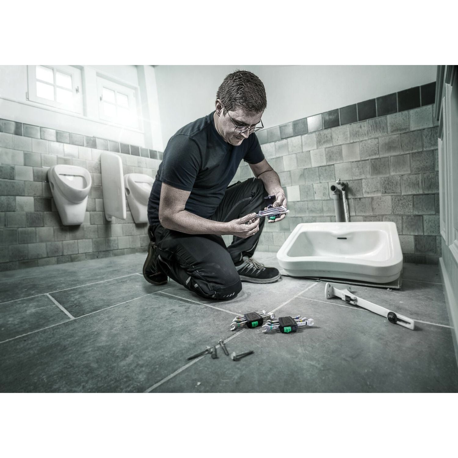 Wera 6003 Joker 4 Set 1 Combination Wrench Set, 4-Pieces