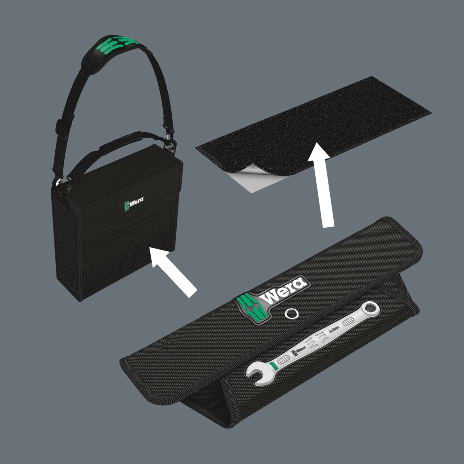 Wera 6003 Joker 5 Set 1 Combination Wrench Set, 5-Pieces