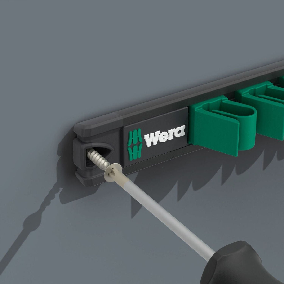 Wera 9640 Magnetic Rail 6003 Joker 1 Ring Spanner Set, 11-Pieces