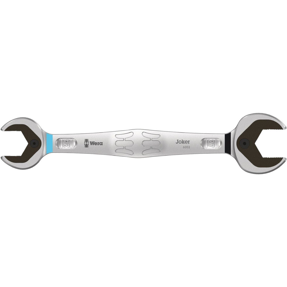 Wera 6002 Joker Double Open End Wrenches, 24x27x280-mm.