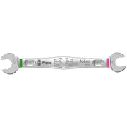 Wera 6005 Joker Double Open End Wrench, 8x9x122.2-mm.