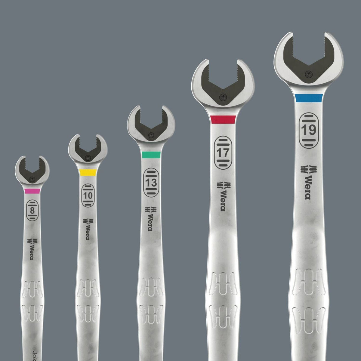 Wera 6007 Joker SB Ring Ratchet Spanner, Long Design, 10x209-mm.