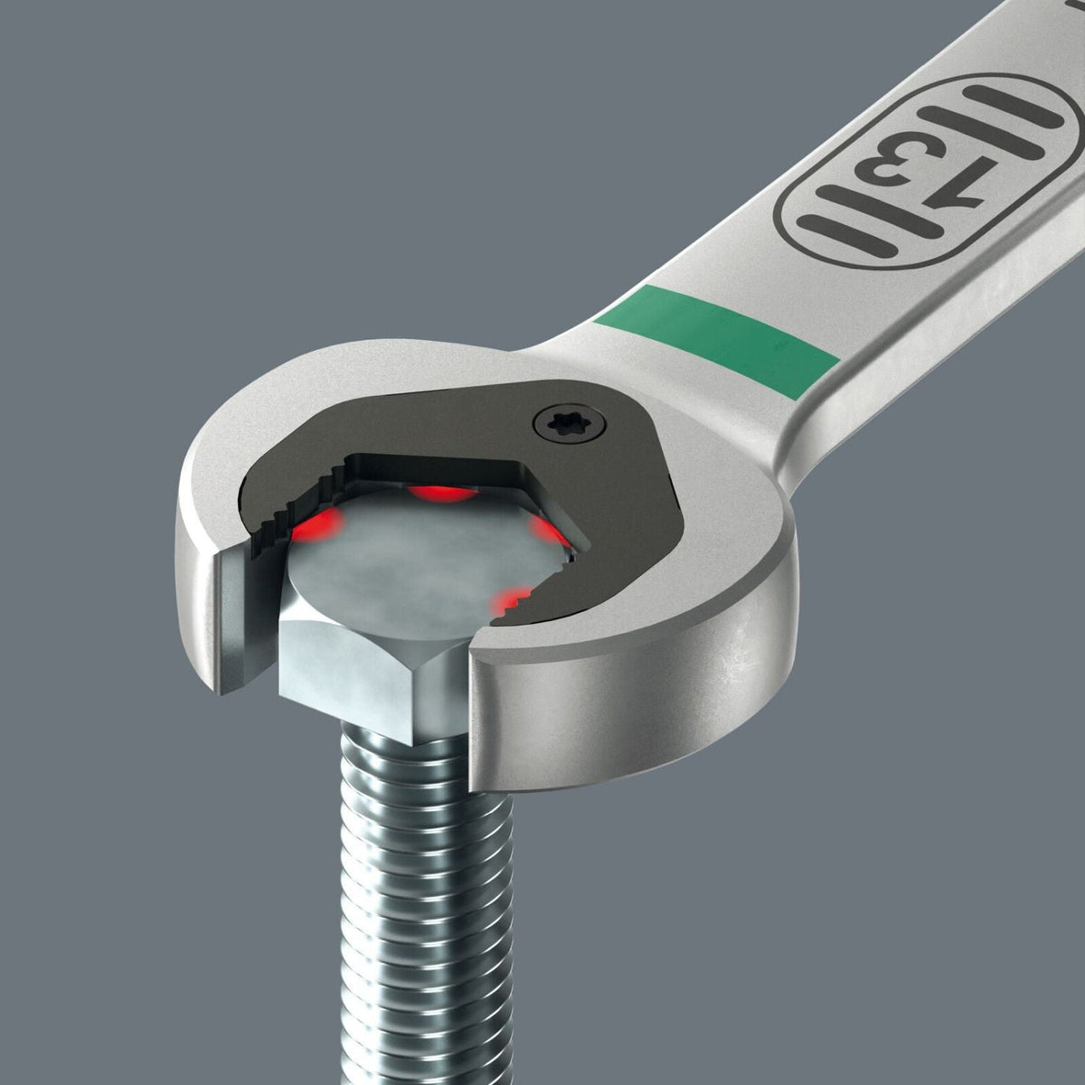 Wera 6007 Joker SB Ring Ratchet Spanner, Long Design, 10x209-mm.