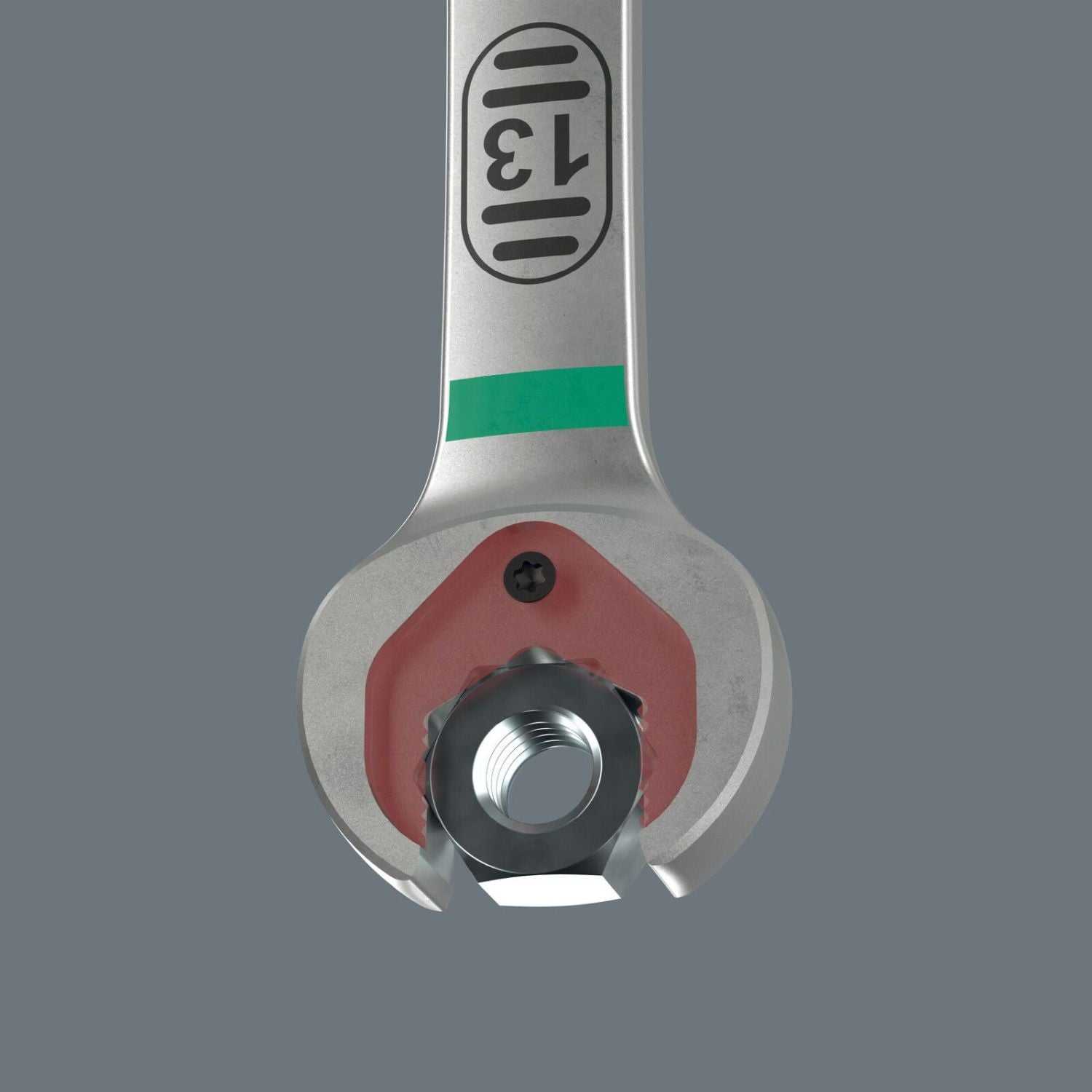 Wera 6007 Joker SB Ring Ratchet Spanner, Long Design, 19x334-mm.