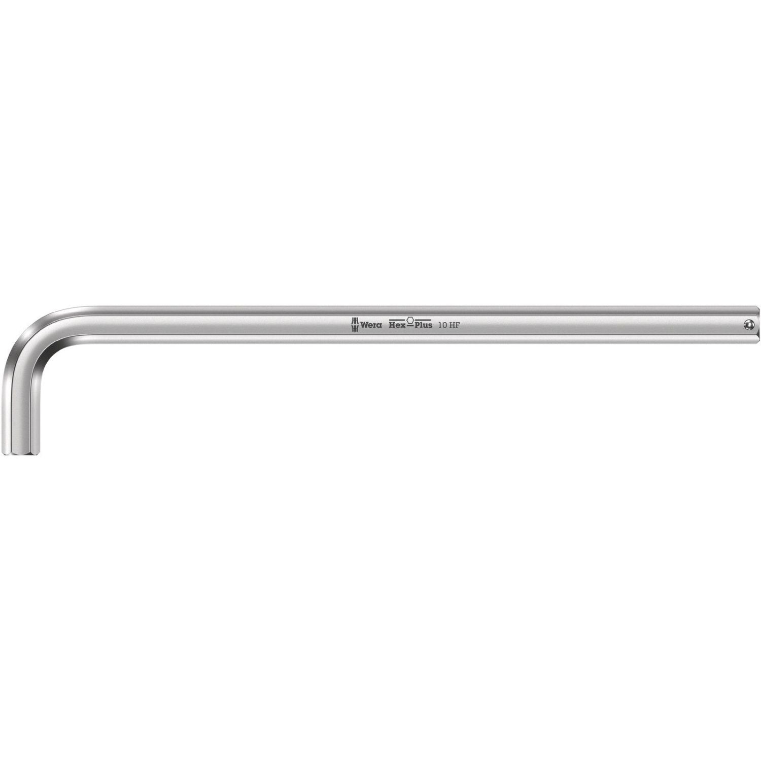 Wera 950 L Hf L-Key, Metric, Chrome-Plated, With Holding Function, 10x219-mm.