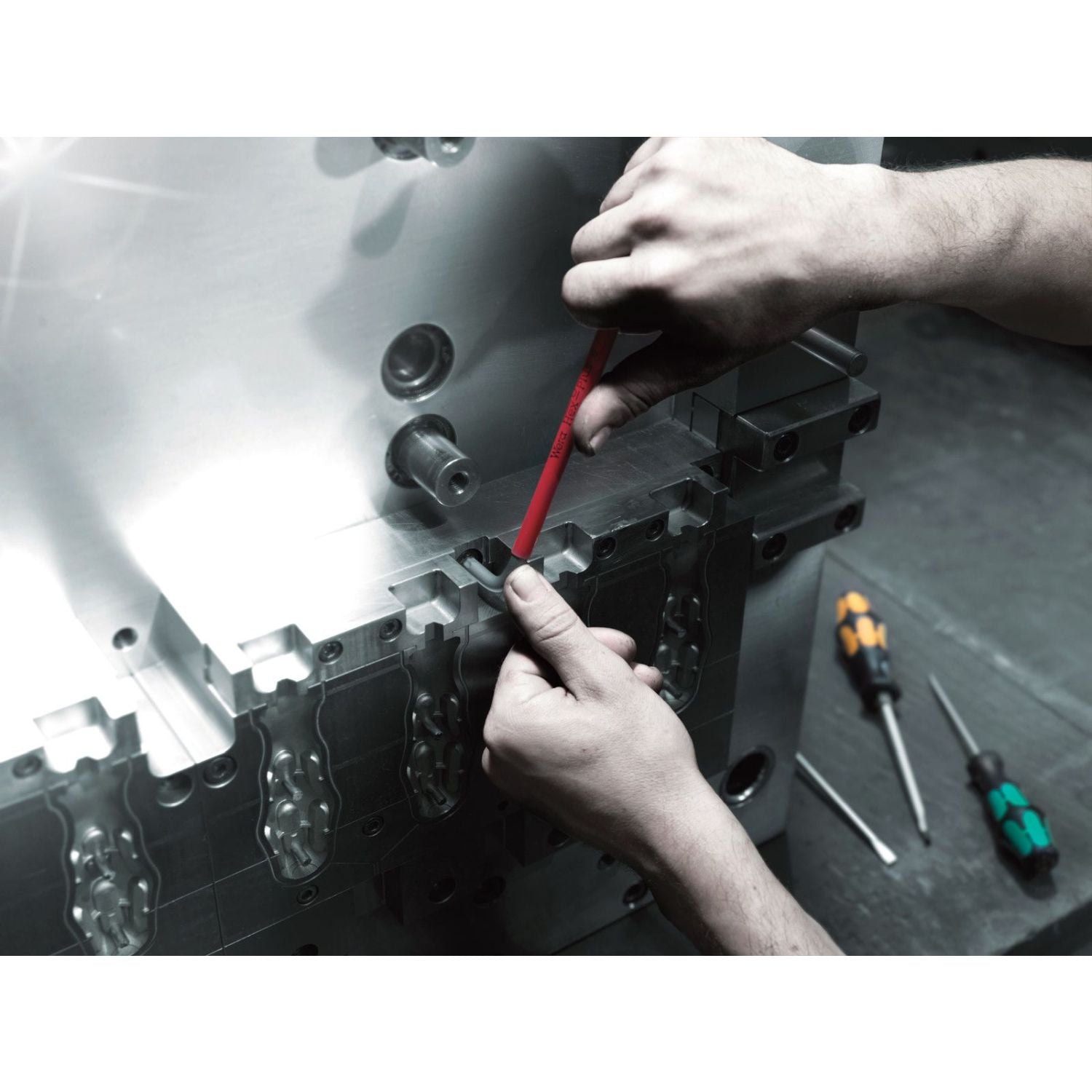 Wera 950/9 Hex-Plus Multicolour Imperial 2 L-Key Set, Imperial, Blacklaser, 9-Pieces