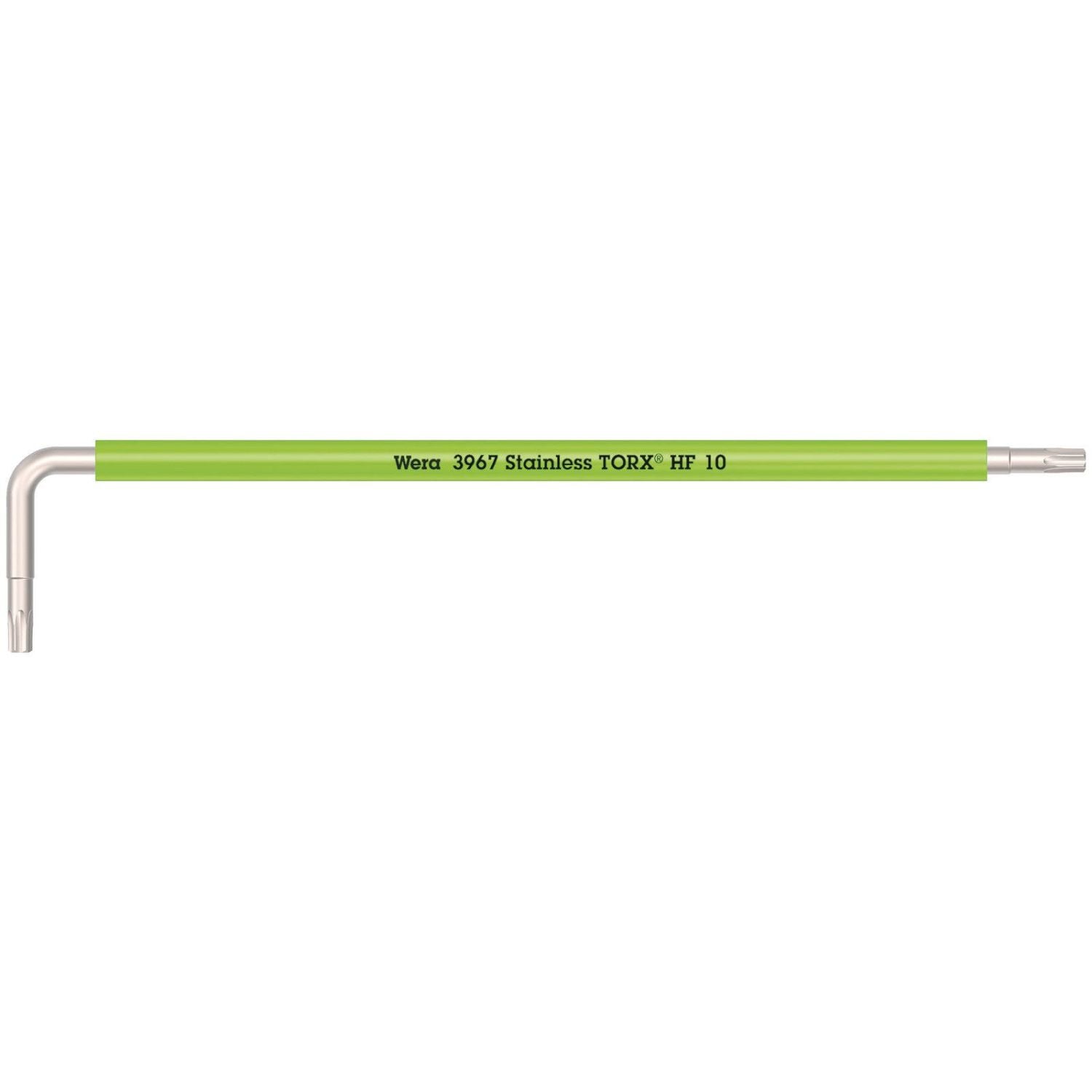 Wera 3967 Sxl Hf Torx L-Key Multicolour With Holding Function, Long, Stainless, Torx 10x112-mm.