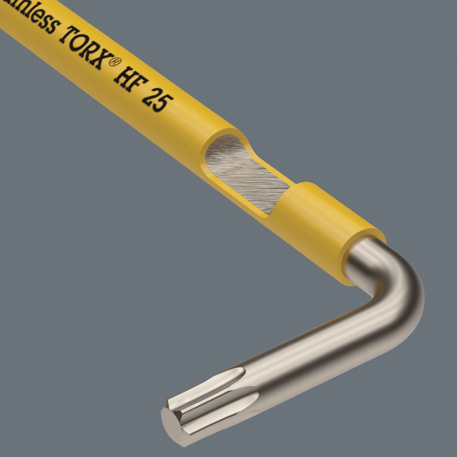 Wera 3967 Sxl Hf Torx L-Key Multicolour With Holding Function, Long, Stainless, Torx 15x123-mm.