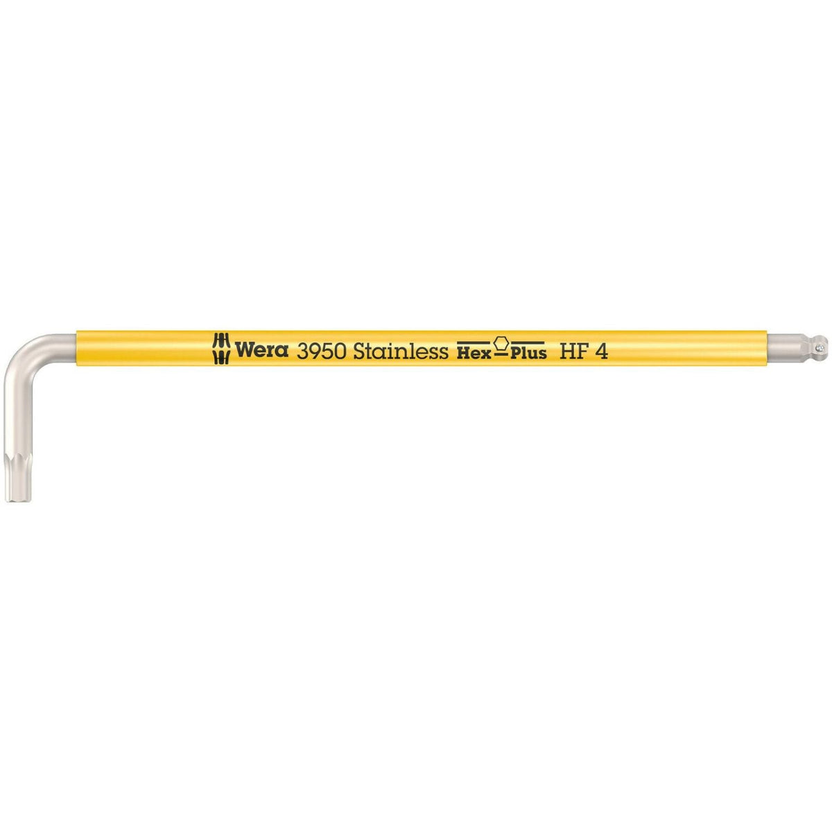 Wera 3950 Spkl Multicolour Hf L-Key, Metric, Stainless Steel, With Holding Function, 4x137-mm.