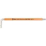 Wera 3950 Spkl Multicolour Hf L-Key, Metric, Stainless Steel, With Holding Function, 5x154-mm.