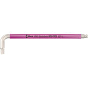 Wera 3950 Spkl Multicolour Hf L-Key, Metric, Stainless Steel, With Holding Function, 8x195-mm.