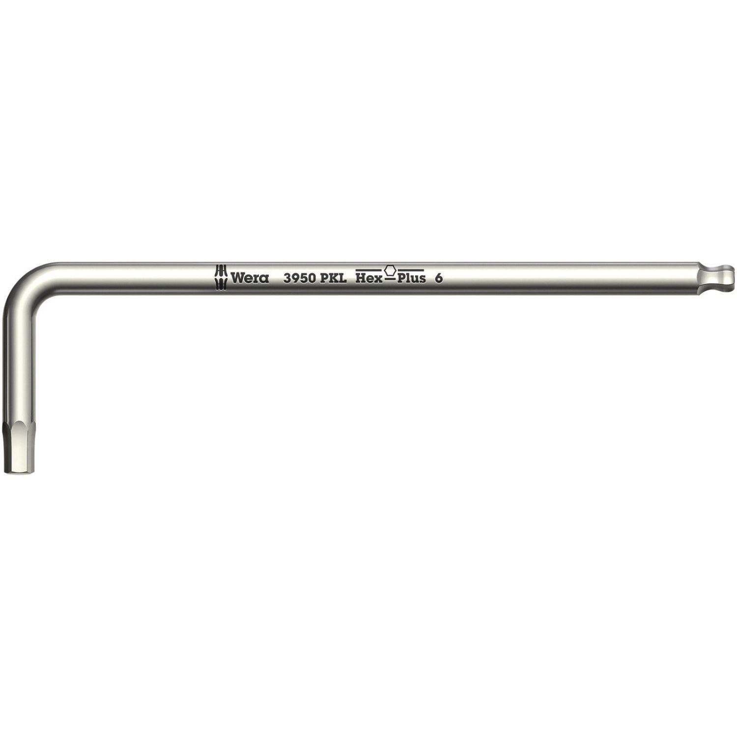 Wera 3950 Pkl L-Key, Metric, Stainless, 1.5x90-mm.