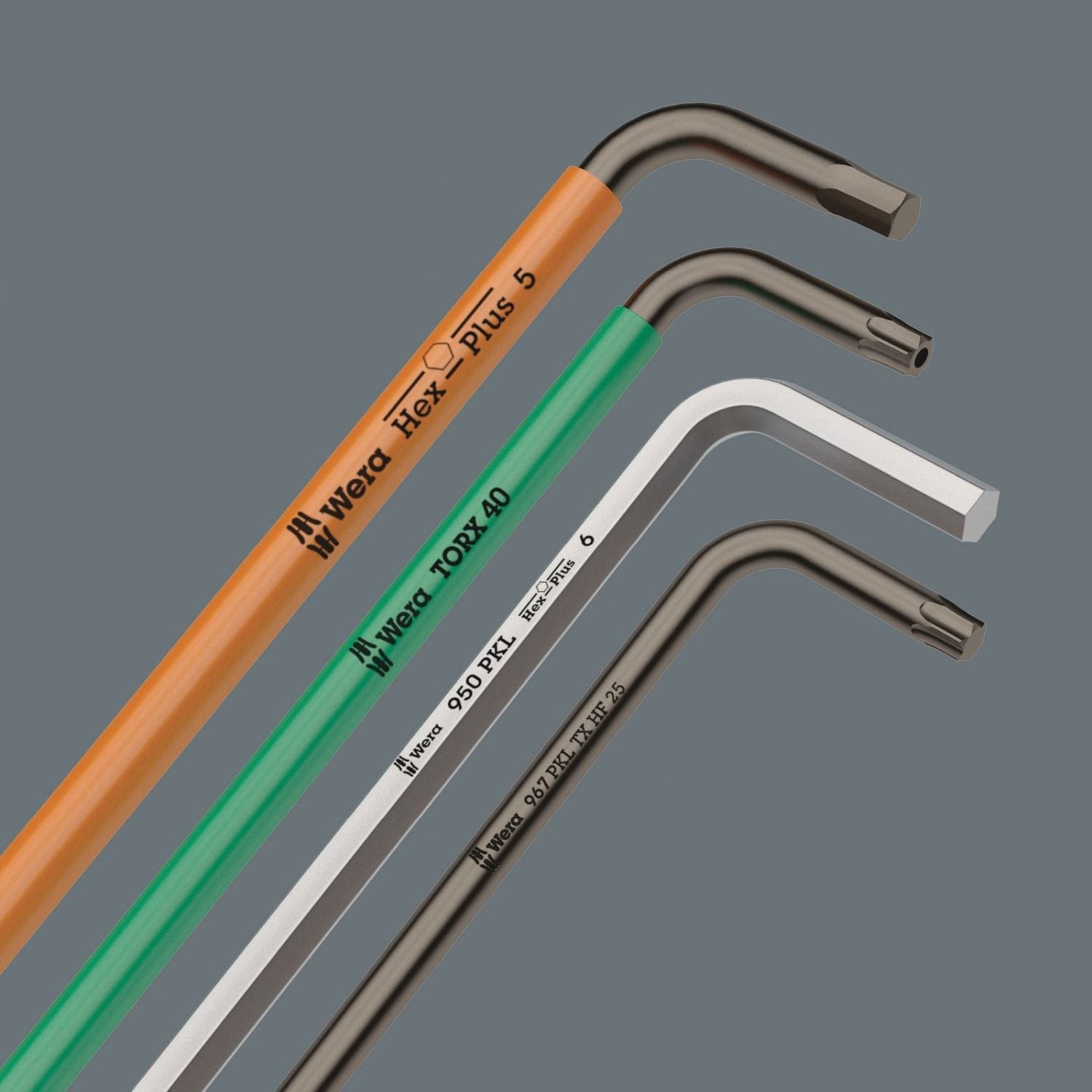 Wera 3950 Pkl L-Key, Metric, Stainless, 1.5x90-mm.