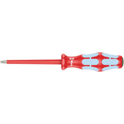 Wera 3167 I VDE Insulated Torx Screwdriver, Stainless Steel, Torx 10x80-mm.