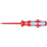 Wera 3167 I VDE Insulated Torx Screwdriver, Stainless Steel, Torx 15x80-mm.