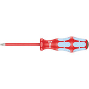 Wera 3167 I VDE Insulated Torx Screwdriver, Stainless Steel, Torx 20x80-mm.