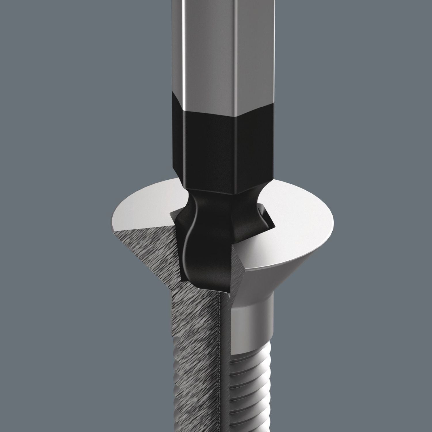Wera 352 Ball End Screwdriver For Hexagon Socket Screws, 1.5x60-mm.