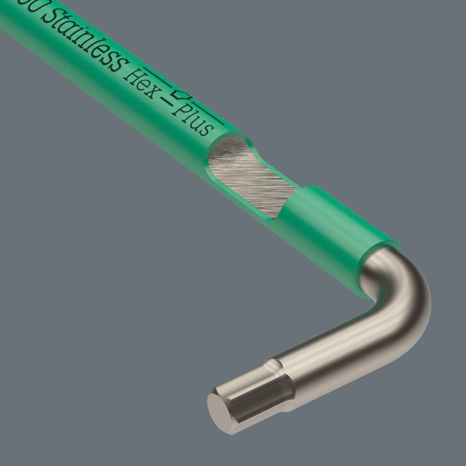 Wera 3950 Spkl Multicolour Imperial L-Keys, Imperial, Stainless, 5/64-in.x101-mm.
