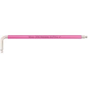 Wera 3950 Spkl Multicolour Imperial L-Keys, Imperial, Stainless, 1/8-in.x123-mm.