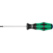 Wera 352 Ball End Screwdriver For Hexagon Socket Screws, 5/32-in.x100-mm.
