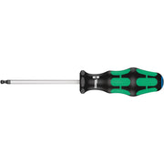 Wera 352 Ball End Screwdriver For Hexagon Socket Screws, 3/16-in.x100-mm.