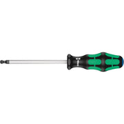 Wera 352 Ball End Screwdriver For Hexagon Socket Screws, 1/4-in.x125-mm.